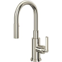 Lombardia 1.8 GPM Single Hole Pull Down Bar Faucet