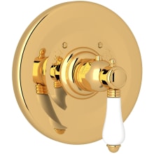 Country Bath Thermostatic Valve Trim Only with Single Lever Handle - Less Rough In