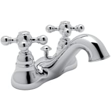 Arcana 1.2 GPM Centerset Bathroom Faucet with Pop-Up Drain Assembly and Metal Cross Handles