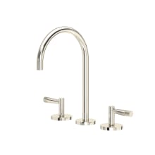 Amahle 1.2 GPM Widespread Bathroom Faucet with Lever Handles and Pop-Up Drain Assembly