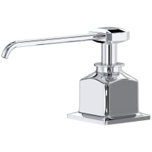 Apothecary Deck Mounted Soap Dispenser with 8.5 oz Capacity
