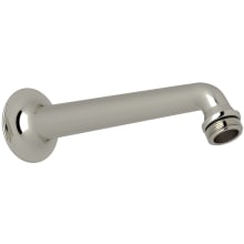 Spa Shower 7-1/8" Wall Mounted Shower Arm and Flange