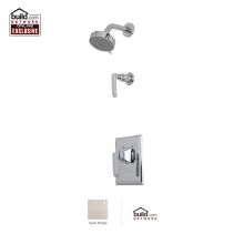 Caswell Double Handle Tub and Shower Trim Package with Multi Function Shower Head