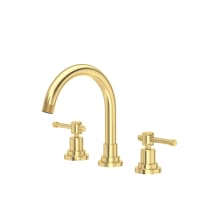 Campo 1.2 GPM Widespread Bathroom Faucet with Lever Handles and Pop-Up Drain Assembly