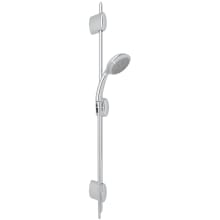 Ocean4, Shower 1.8 GPM Multi Function Hand Shower Package - Includes Slide Bar, Hose, and Wall Supply