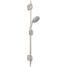 Ocean4, Shower 1.8 GPM Multi Function Hand Shower Package - Includes Slide Bar, Hose, and Wall Supply