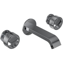 Eclissi 1.2 GPM Wall Mounted Widespread Bathroom Faucet