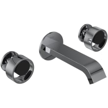 Eclissi 1.2 GPM Wall Mounted Widespread Bathroom Faucet