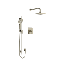 Fresk Thermostatic Shower System with Shower Head, Hand Shower, and Hose