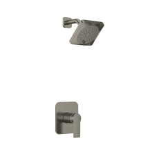 Fresk Pressure Balanced Shower System with Shower Head, Shower Arm, and Valve Trim