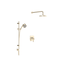 Graceline Thermostatic Shower System with Shower Head and Hand Shower