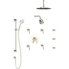 Holborn Thermostatic Shower System with Shower Head and Hand Shower