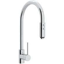 Pirellone 1.8 GPM Single Hole Pull Down Kitchen Faucet