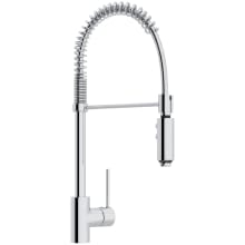 Pirellone 1.8 GPM Single Hole Pre-Rinse Pull Down Kitchen Faucet
