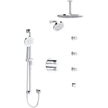 Ode Shower System with Shower Head and Hand Shower