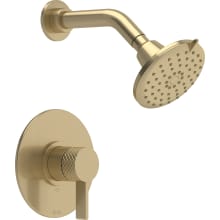 Tenerife Pressure Balanced Shower System with Shower Head, Shower Arm and Valve Trim