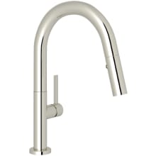 Lux 1.8 GPM Single Hole Pull Down Bar Faucet