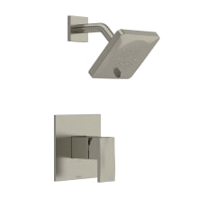 Reflet Pressure Balanced Shower System with Shower Head, Shower Arm, and Valve Trim