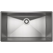 Forze 28-1/2" Undermount Single Basin Stainless Steel Kitchen Sink