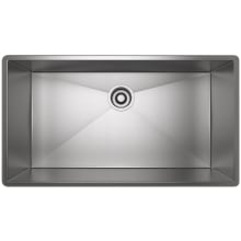 Forze 31-1/2" Undermount Single Basin Stainless Steel Kitchen Sink