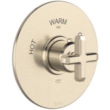 Apothecary Thermostatic Valve Trim Only with Single Cross Handle - Less Rough In