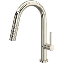 Tenerife 1.75 GPM Single Hole Pull Down Bar Faucet