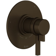 Lombardia Five Function Thermostatic Valve Trim Only with Single Lever Handle, Integrated Diverter, and Volume Control - Less Rough In