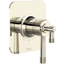 Graceline Two Function Thermostatic Valve Trim Only with Single Lever Handle, Integrated Diverter, and Volume Control - Less Rough In