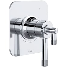 Graceline Five Function Thermostatic Valve Trim Only with Single Lever Handle, Integrated Diverter, and Volume Control - Less Rough In