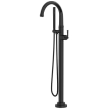 Modelle Floor Mounted Tub Filler with Built-In Diverter - Includes Hand Shower