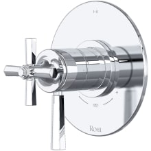 Modelle Two Independent and One Shared Function Thermostatic Valve Trim Only with Single Lever Handle and Integrated Diverter - Less Rough In