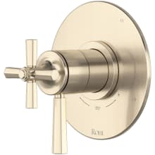 Modelle Three Independent, Two Shared Function Thermostatic Valve Trim Only with Single Lever Handle and Integrated Diverter - Less Rough In