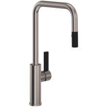 Tuario 1.5 GPM Single Hole Pull Down Kitchen Faucet
