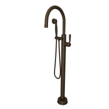 Rohl Floor Mounted Tub Filler with Built-In Diverter - Includes Hand Shower