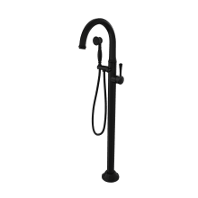Wellsford Floor Mounted Tub Filler with Built-In Diverter - Includes Hand Shower