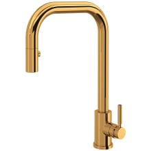 Holborn 1.75 GPM Single Hole Pull Down Kitchen Faucet