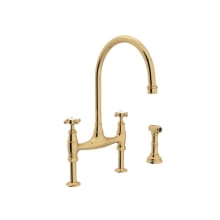Metal Cross Handle Kitchen Faucets At Faucet Com