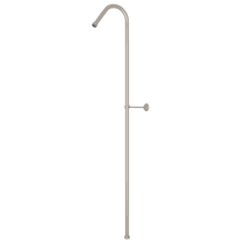 Perrin and Rowe 63" Rigid Hook Shower Riser