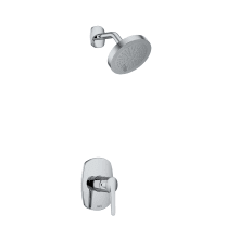 Venty Pressure Balanced Shower System with Shower Head, Shower Arm, and Valve Trim