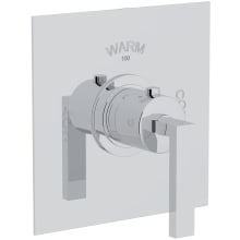 Wave Thermostatic Valve Trim Only with Single Lever Handle - Less Rough In