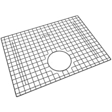 Forze 20-7/16" L x 15-1/4" W Stainless Steel Basin Rack with Rubber Feet
