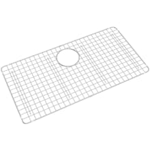 Forze 29-1/8" L x 15-5/16" W Stainless Steel Basin Rack with Rubber Feet