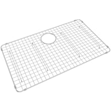 Forze 29-1/8" L x 17-5/16" W Stainless Steel Basin Rack with Rubber Feet