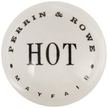 Perrin & Rowe Porcelain Index Only with Hot Indication for 3/4" Handles