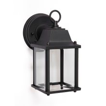 9” Tall Integrated LED Outdoor Wall Sconce Porch Light