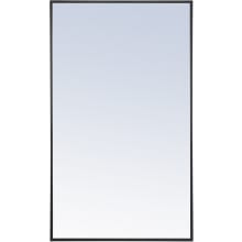 Vatinius 40"x 24" Rectangular Metal Framed Wall Mirror