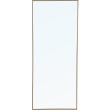 Vatinius 72" x 30" Rectangular Metal Framed Wall Mirror