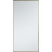 Vatinius 72" x 36" Rectangular Beveled Metal Framed Full Length Mirror
