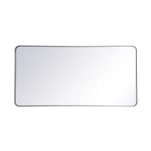 Formiae 30" x 60" Rectangular Metal Framed Mirror