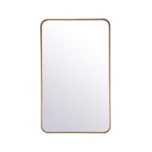 Formiae 36" x 22" Rectangular Metal Framed Accent Mirror